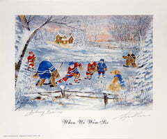 When We Were Six Autographed Lithograph-1