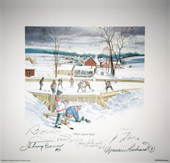 Where Legends Begin Lithograph Signed by Bower, Lafleur-1