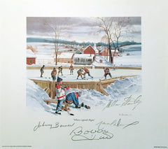 Where Legends Begin Litho - Bower, Hull, Stanley, Dionne-1
