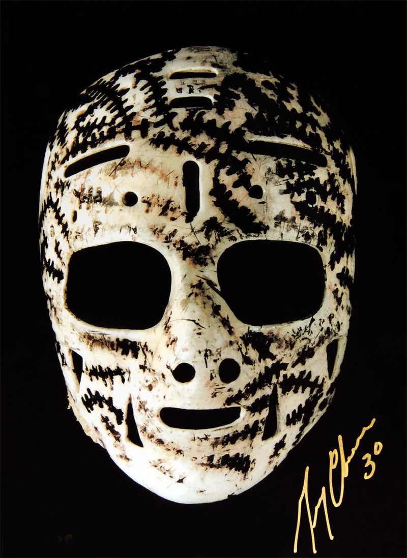 Gerry Cheevers the Mask Autographed 10x15 Photograph-1