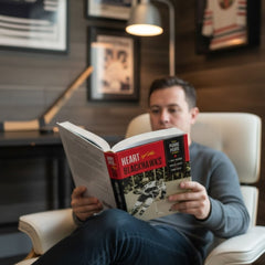 Heart of the Blackhawks Book Signed by Pierre Pilote-4