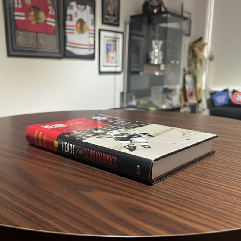 Heart of the Blackhawks Book Signed by Pierre Pilote-5