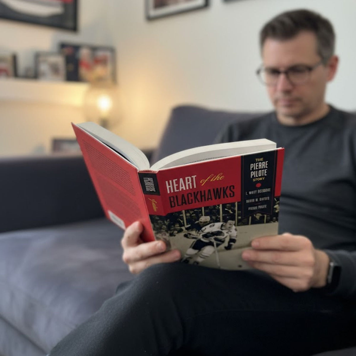 Heart of the Blackhawks Softcover Book Signed by Pierre-4