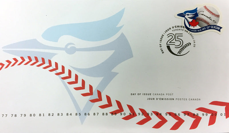1992 Toronto Blue Jays World Series First Day of Issue Stamp-1
