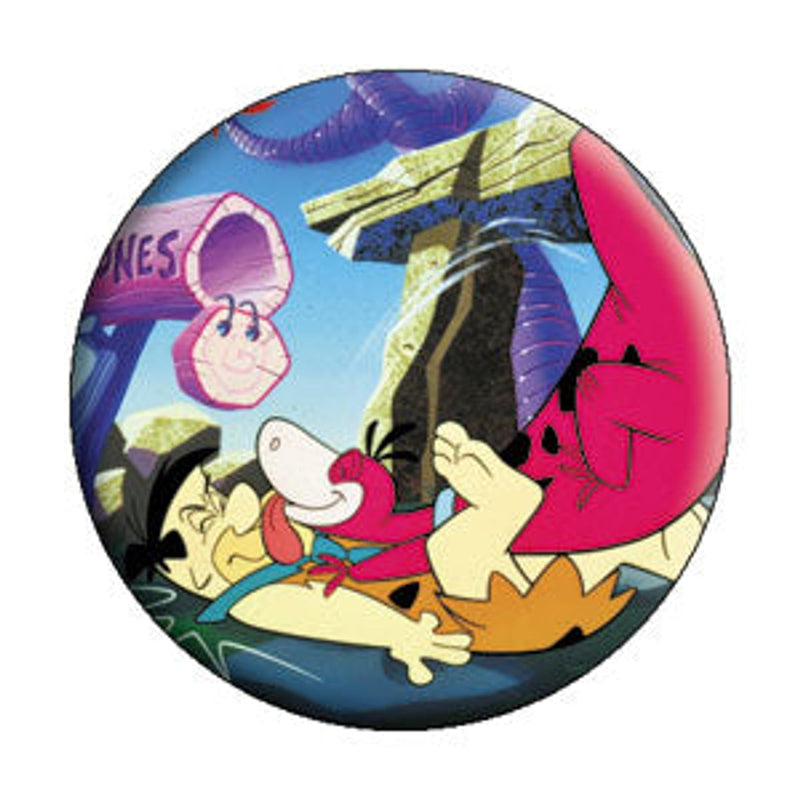 Flinstones - Fred with Dino Button-1