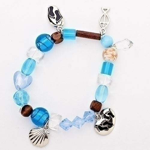 Footprints Story Bracelet-1