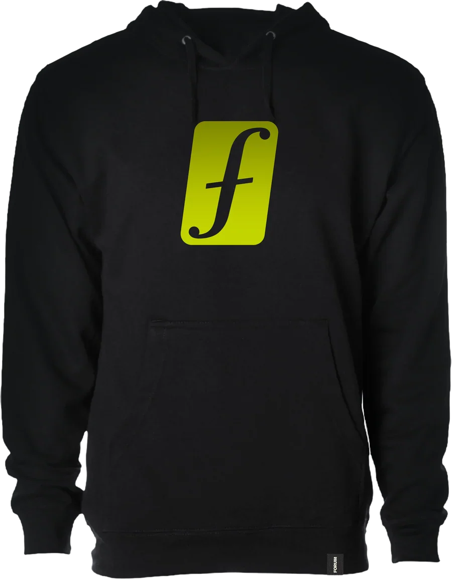 Forum 'Solid' Hoodie - Black-1