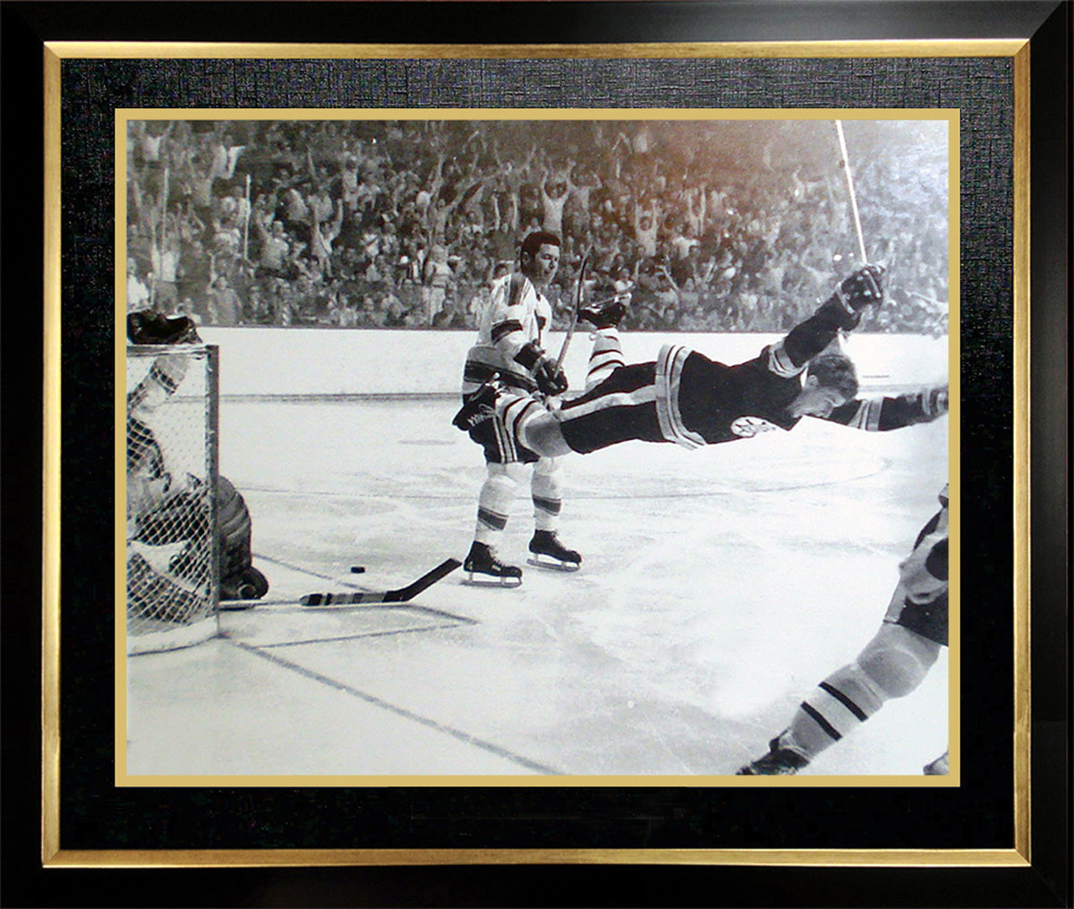 Bobby Orr the Goal 11x14 Framed Photo-1