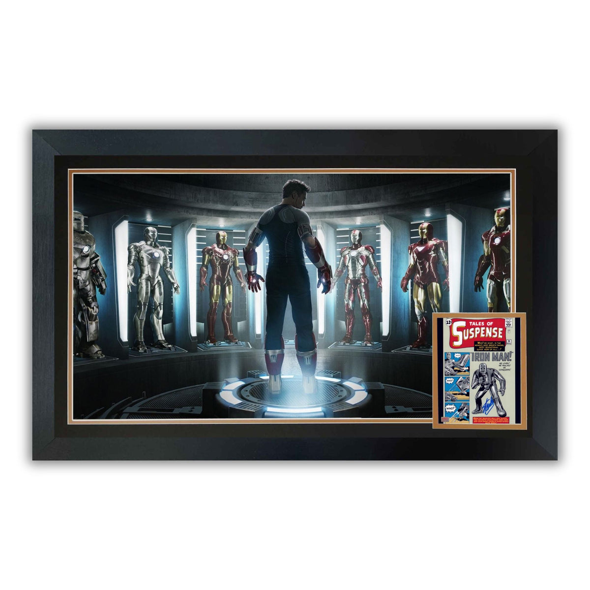 Stan Lee Autographed Iron Man First Appearance Display (38.5x28)