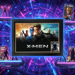 Patrick Stewart Signed X-Men Professor Charles Display (38.5x28)-3