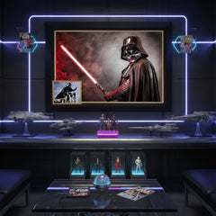 David Prowse Autographed Darth Vader Framed Display (38.5x28)-2