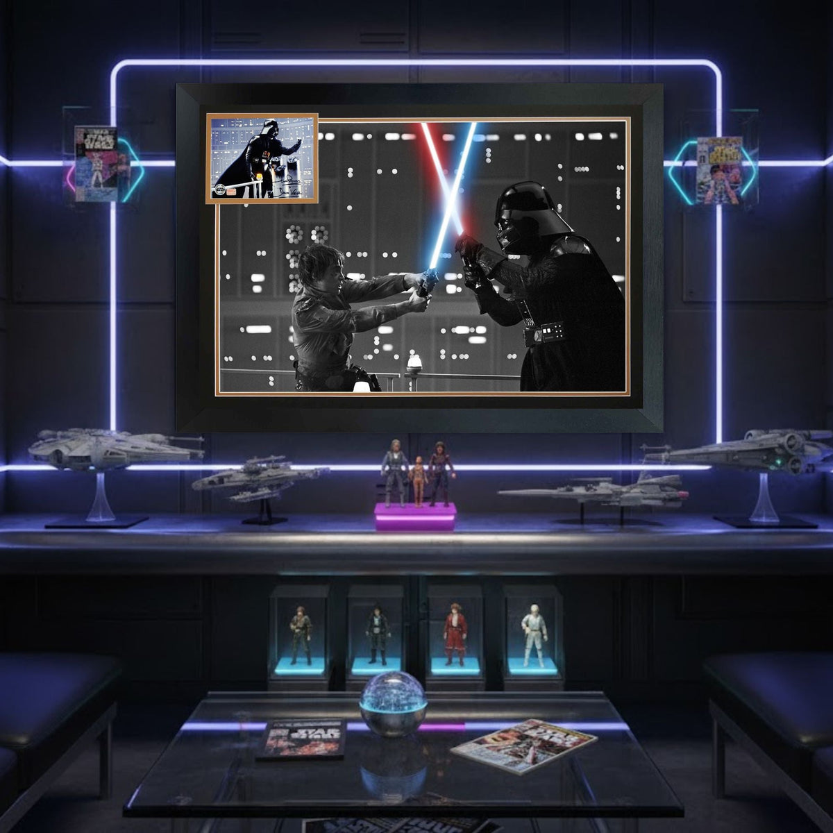 Star Wars Empire Strikes Back Framed Photo (38.5x28)-4