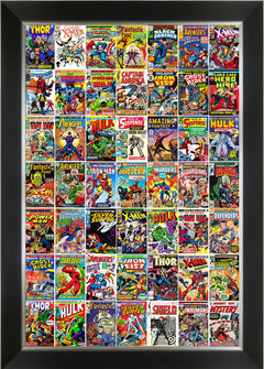 Marvel Classic Comic Collection Framed Poster Art (33.5x23.5)-1