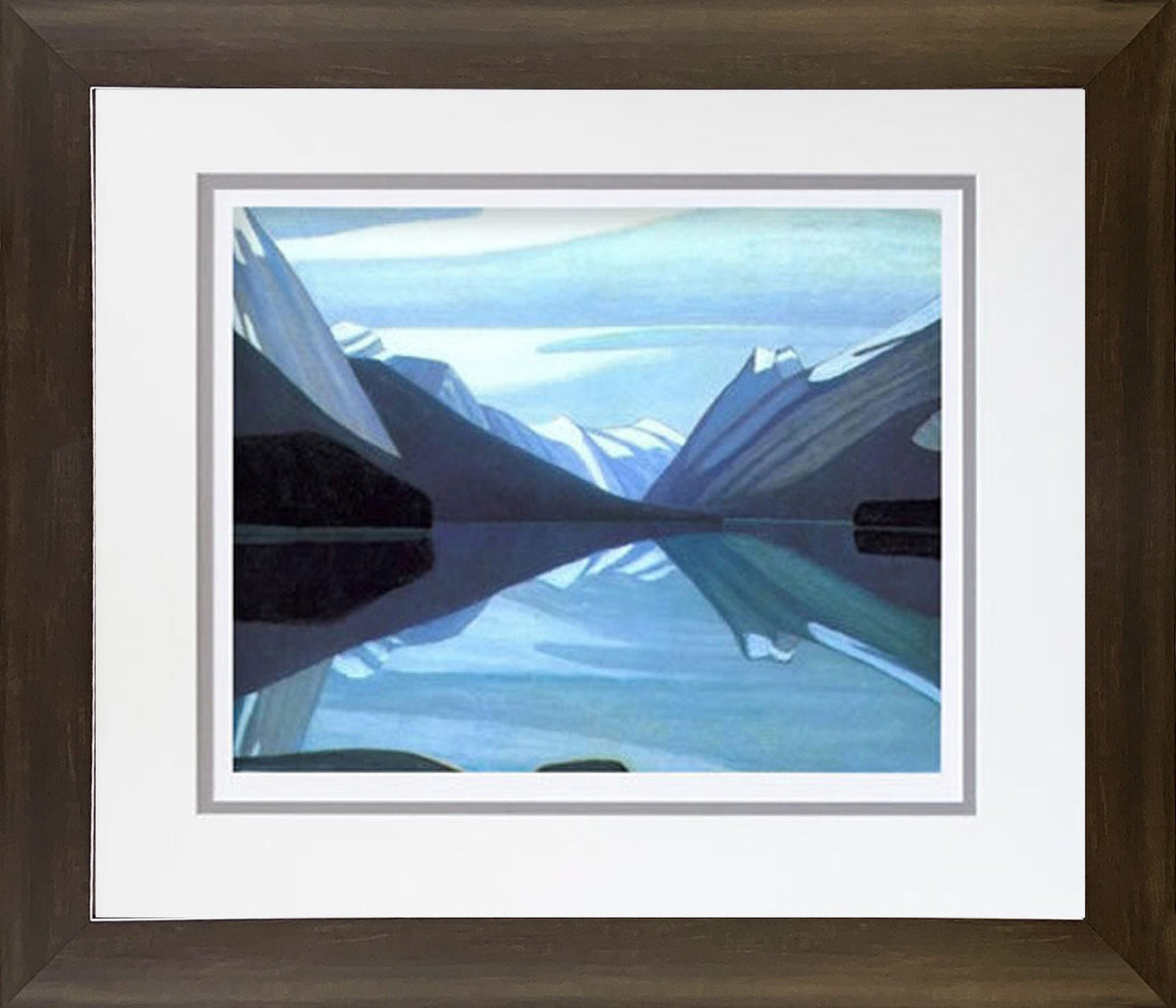 Lawren Harris Group of Seven “Maligne Lake” Framed Print (26x24)-1