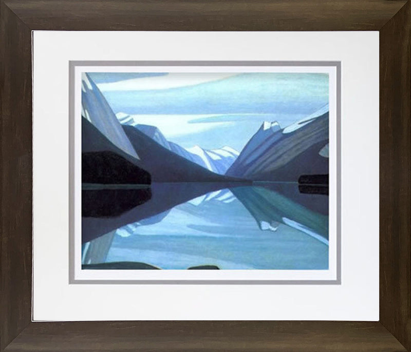 Lawren Harris Group of Seven “Maligne Lake” Framed Print (26x24)-1