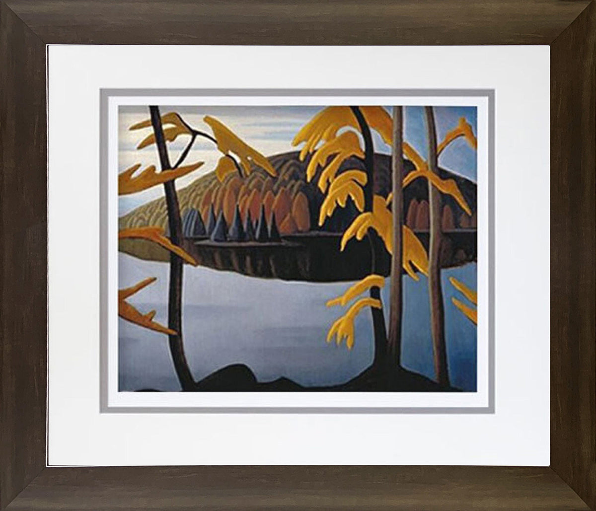 Lawren Harris Group of Seven “Northern Lake 1923” Framed Print