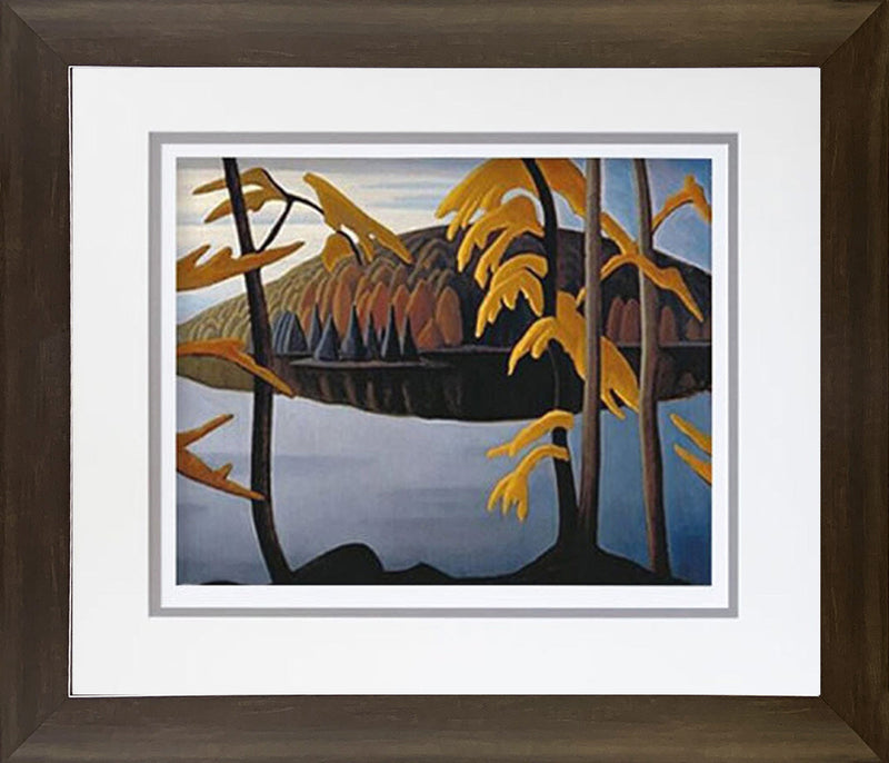 Lawren Harris Group of Seven “Northern Lake 1923” Framed Print-1