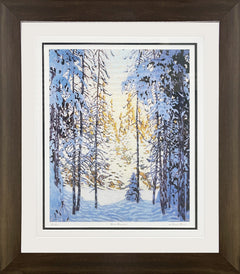 Lawren Harris Group of Seven “Winter Wonderland” Framed Print-1