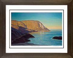 Rockwell Kent “Maine Headland Evening” Framed Print (30x24)-1