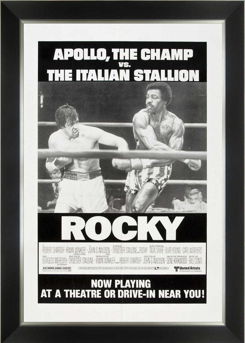 Rocky Vintage Framed Film Poster (33.5x23.5)-1