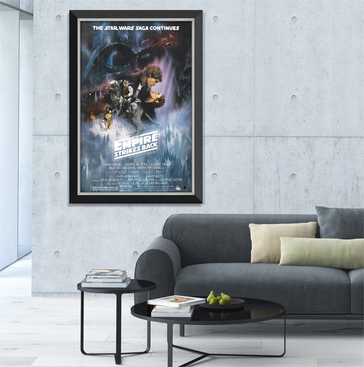 Star Wars Episode V the Empire Strikes Back Framed Poster-3