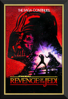 Star Wars Episode VI Revenge of the Jedi Framed Poster-1