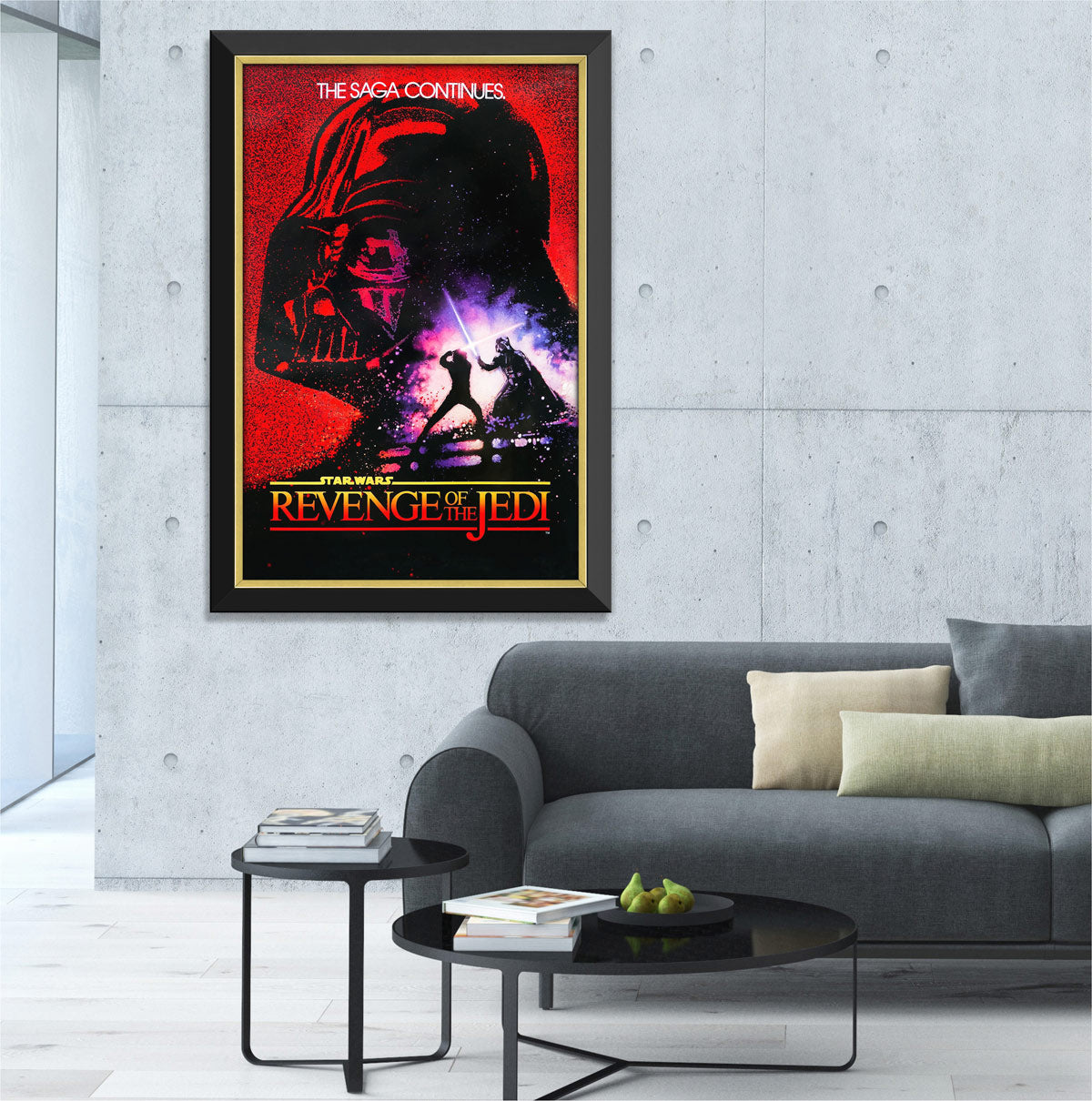 Star Wars Episode VI Revenge of the Jedi Framed Poster-3