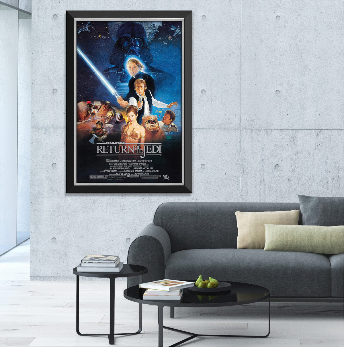 Star Wars Episode VI Return of the Jedi Framed Poster Print-3