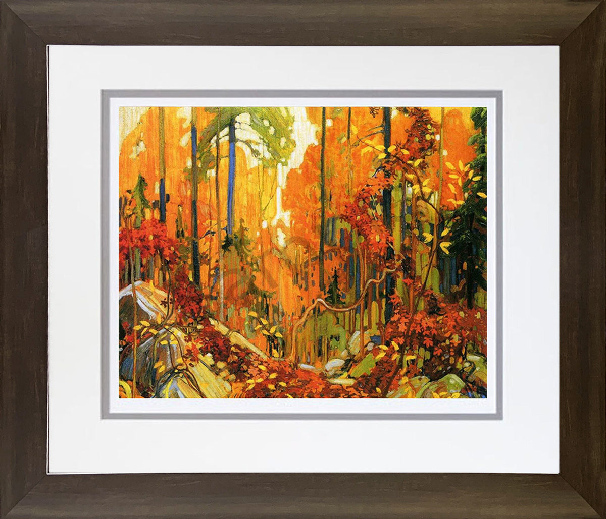 Tom Thomson Group of Seven “Autumn's Garland” Framed Print