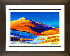 Rockwell Kent “Vermont Study” Framed Print (30x24)-1
