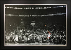 Kawhi Leonard “The Launch” Framed Canvas (33.5x23.5)-1