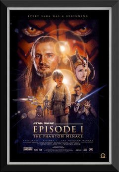 Star Wars Episode I the Phantom Menace Framed Poster Print-1