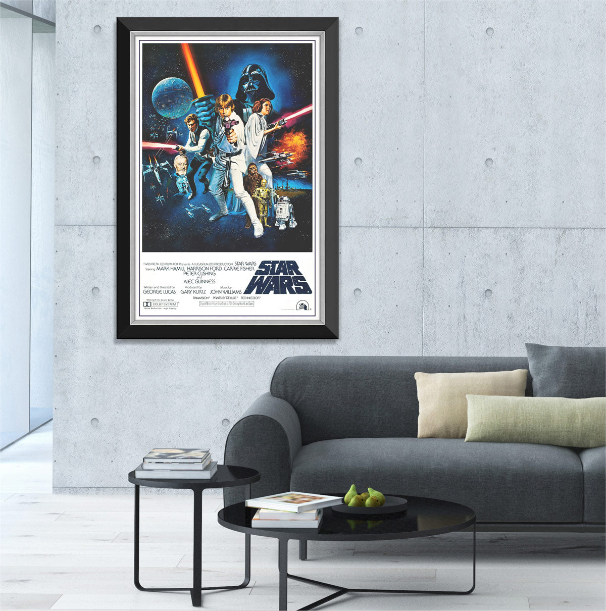Star Wars Episode IV A New Hope Blasters Framed Poster-3
