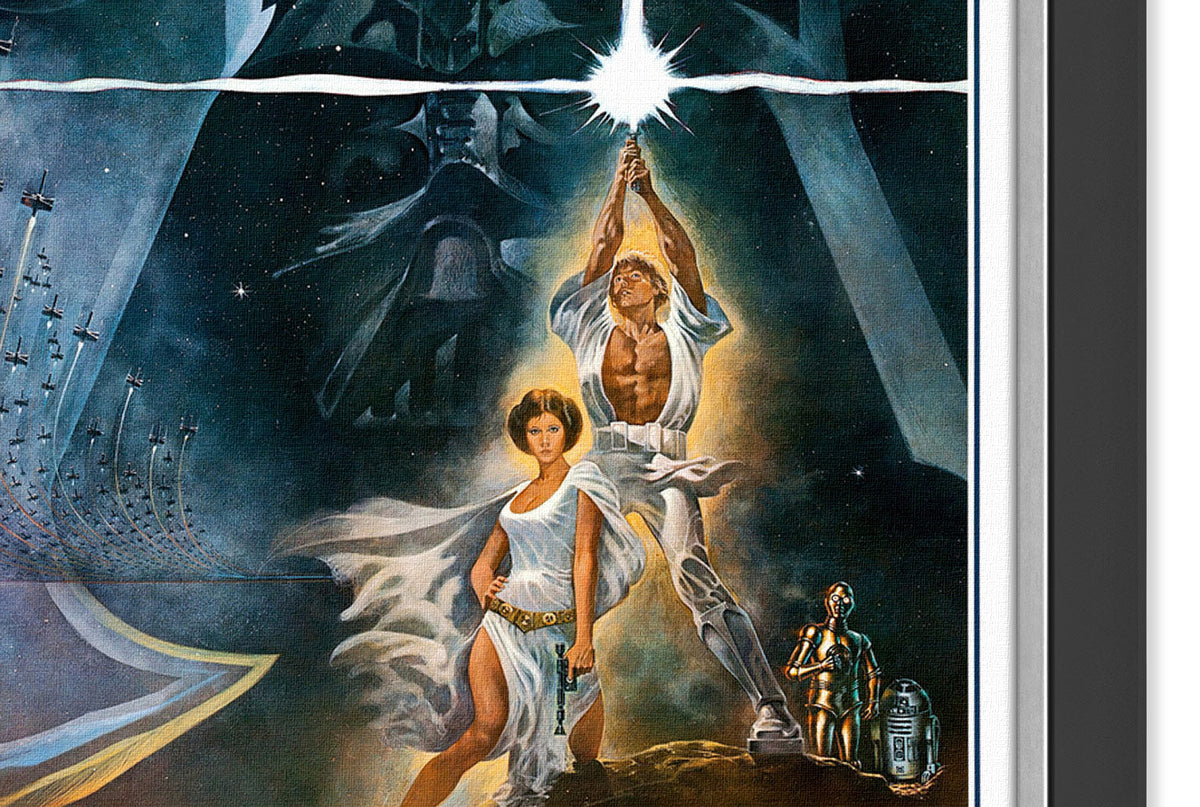 Star Wars Episode IV A New Hope Lightsaber Framed Poster-2