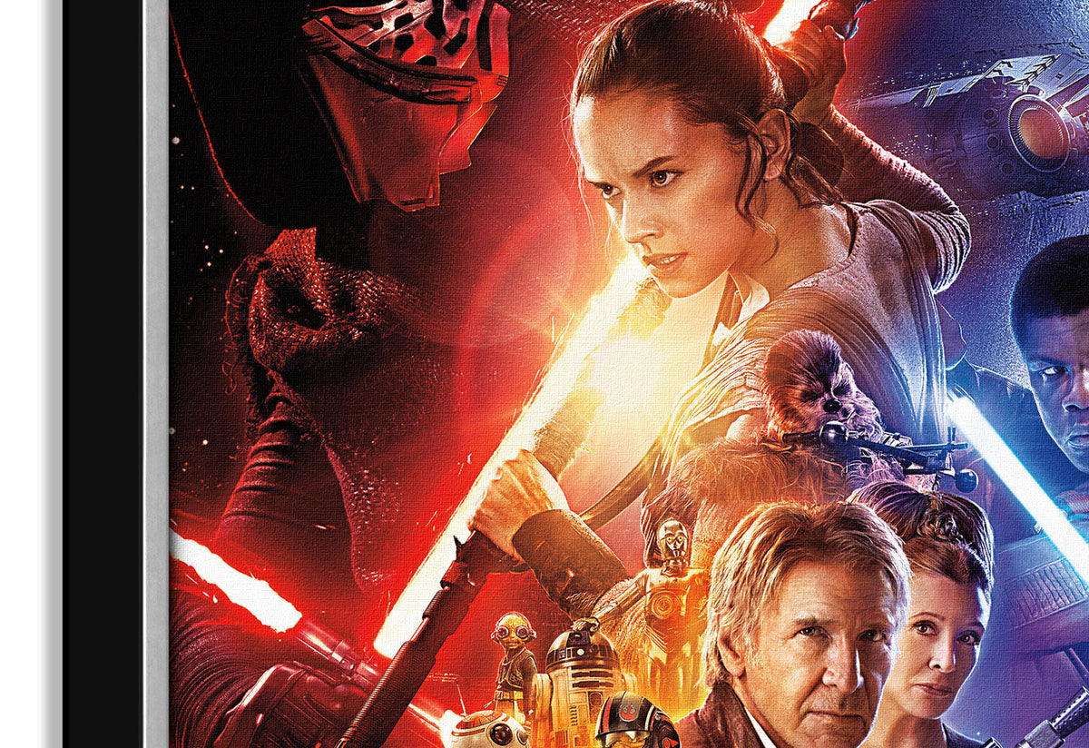Star Wars Episode VII The Force Awakens Framed Poster (33.5x23.5)-2