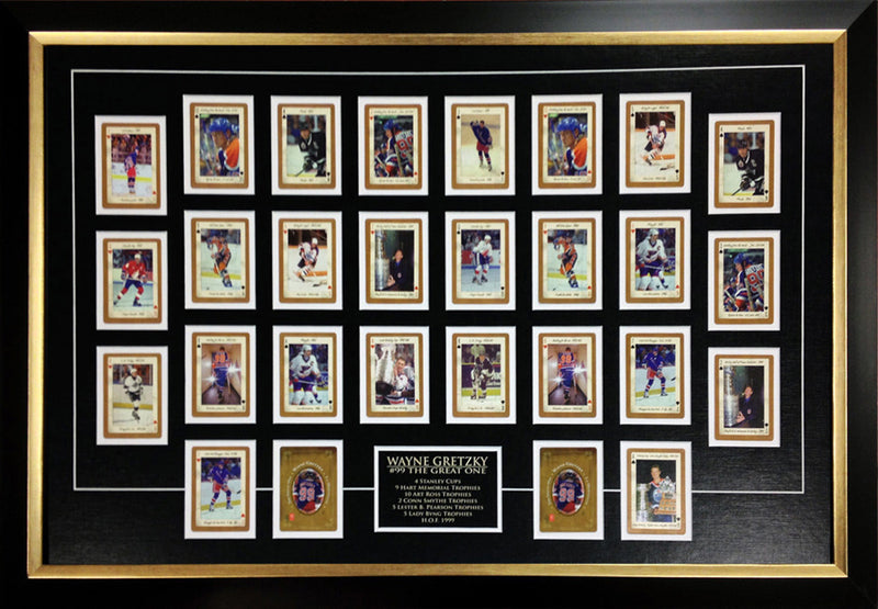 Wayne Gretzky the Great One Card Deck Display (31x25)-1