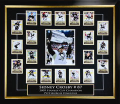 Sidney Crosby Rookie Card Collector's Set (39x29)-1