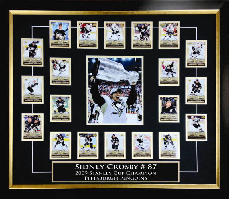 Sidney Crosby Rookie Card Collector's Set (39x29)-1