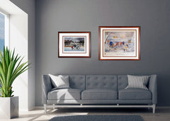 Framed When We Were Six Lithograph /20 (30x26)-3