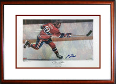 Guy Lafleur Signed Lithograph #1010 of 1010 (24x20)-1