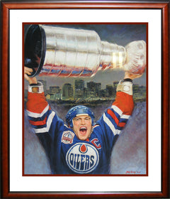 Mark Messier Limited Edition Lithograph /1111 (32x28)-1