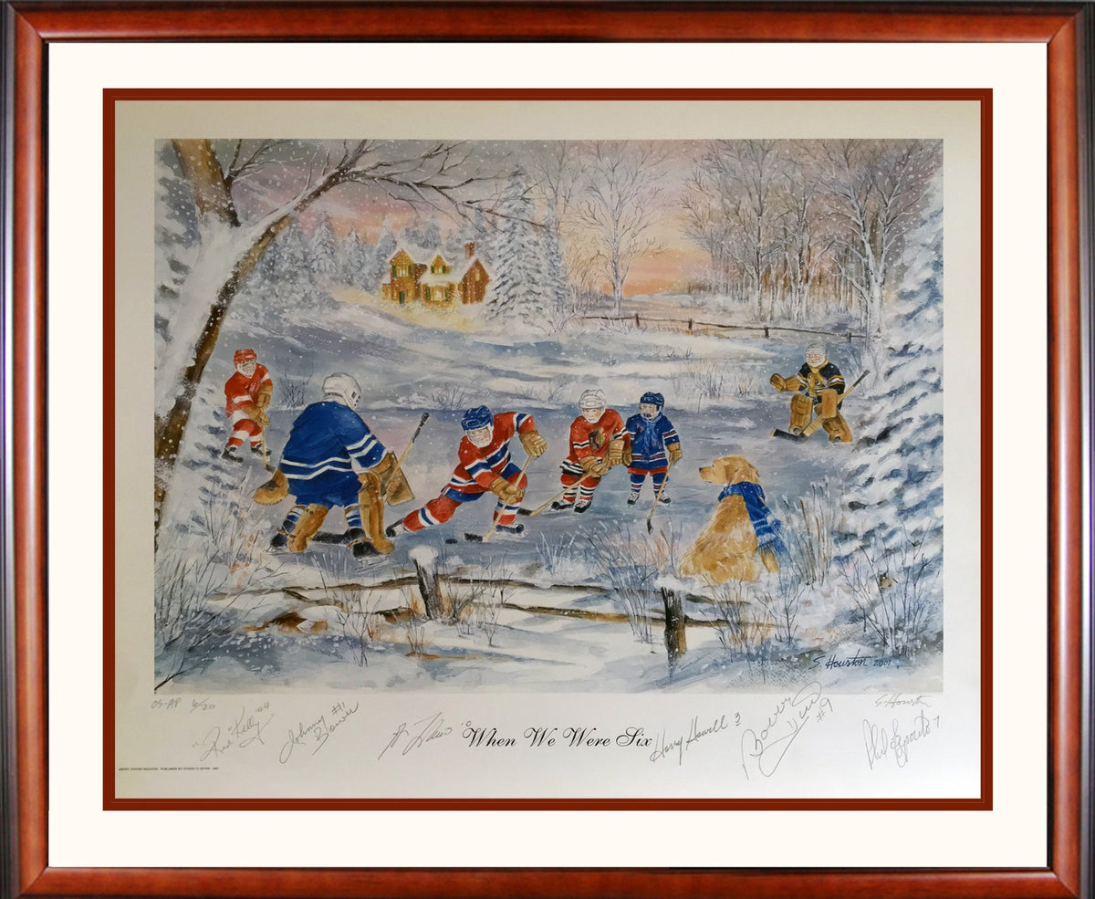 Framed When We Were Six Lithograph /20 (30x26)-1