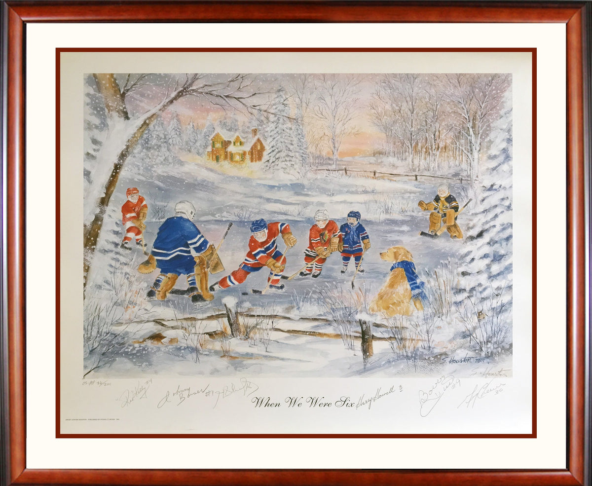 Framed When We Were Six Lithograph /201 (30x26)
