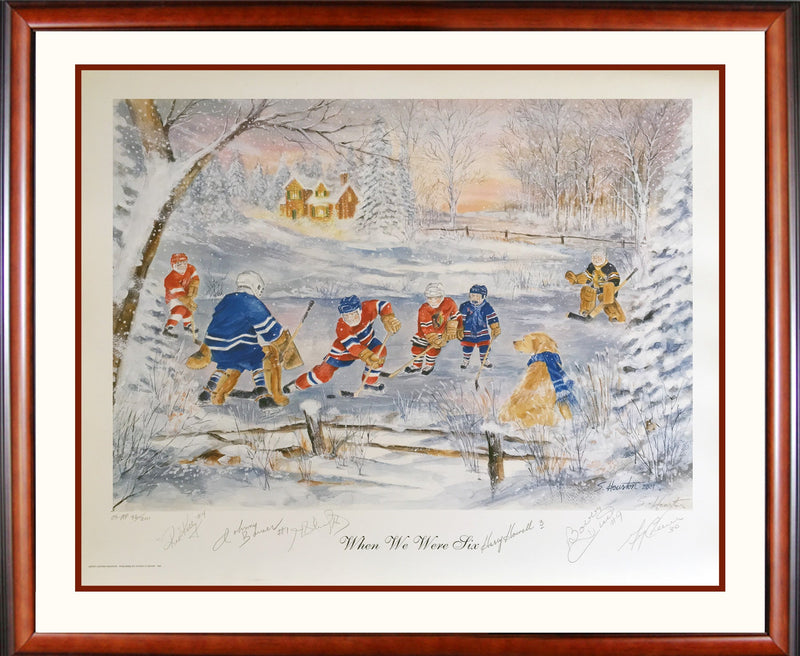 Framed When We Were Six Lithograph /201 (30x26)-1