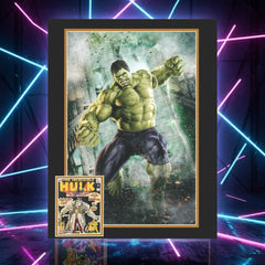 Stan Lee Signed Incredible Hulk #1 Framed Marvel Collectible-5