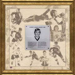 Bobby Orr Historic Collectors Plaque - Limited Edition of 44 /44-1