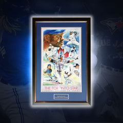 Blue Jays 1992 World Series Signed Poster, 4 Autographs-3