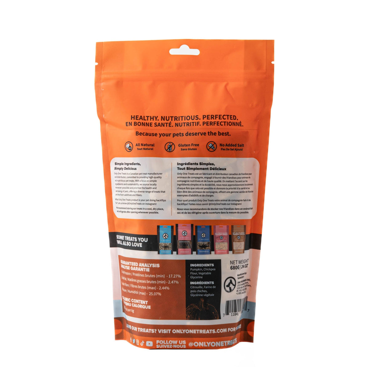 Fresh Soft Pumpkin Training Treats 680g-2