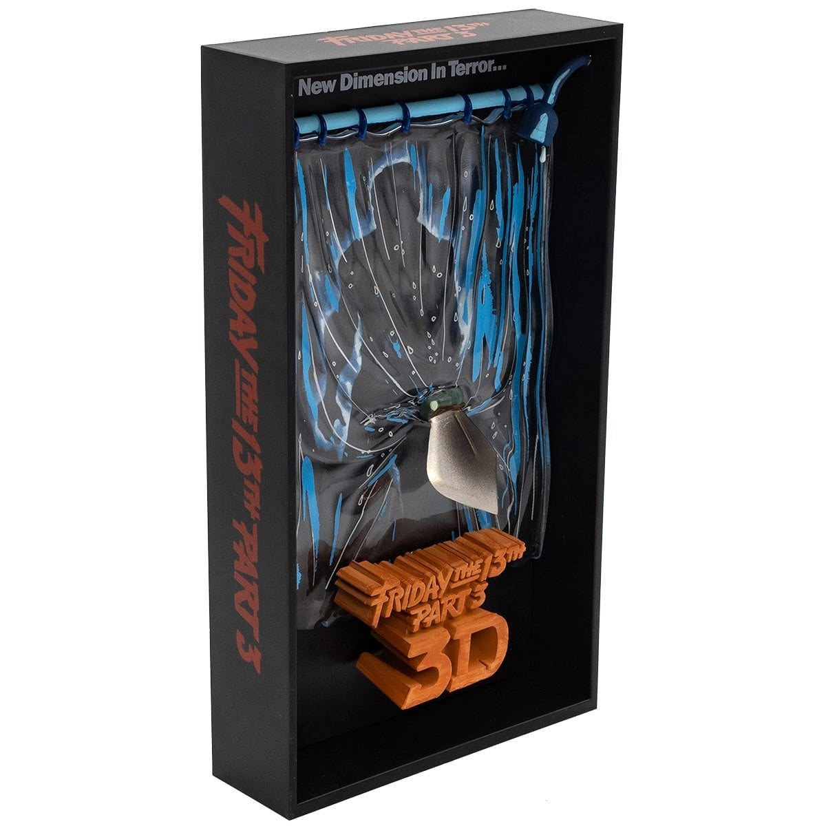 Friday the 13th Part 3 3-Deep VHS Statue-1