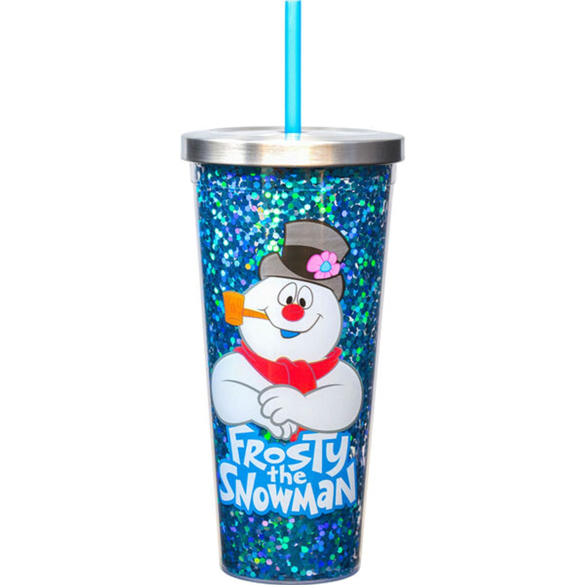 Frosty The Snowman Glitter Cup-1